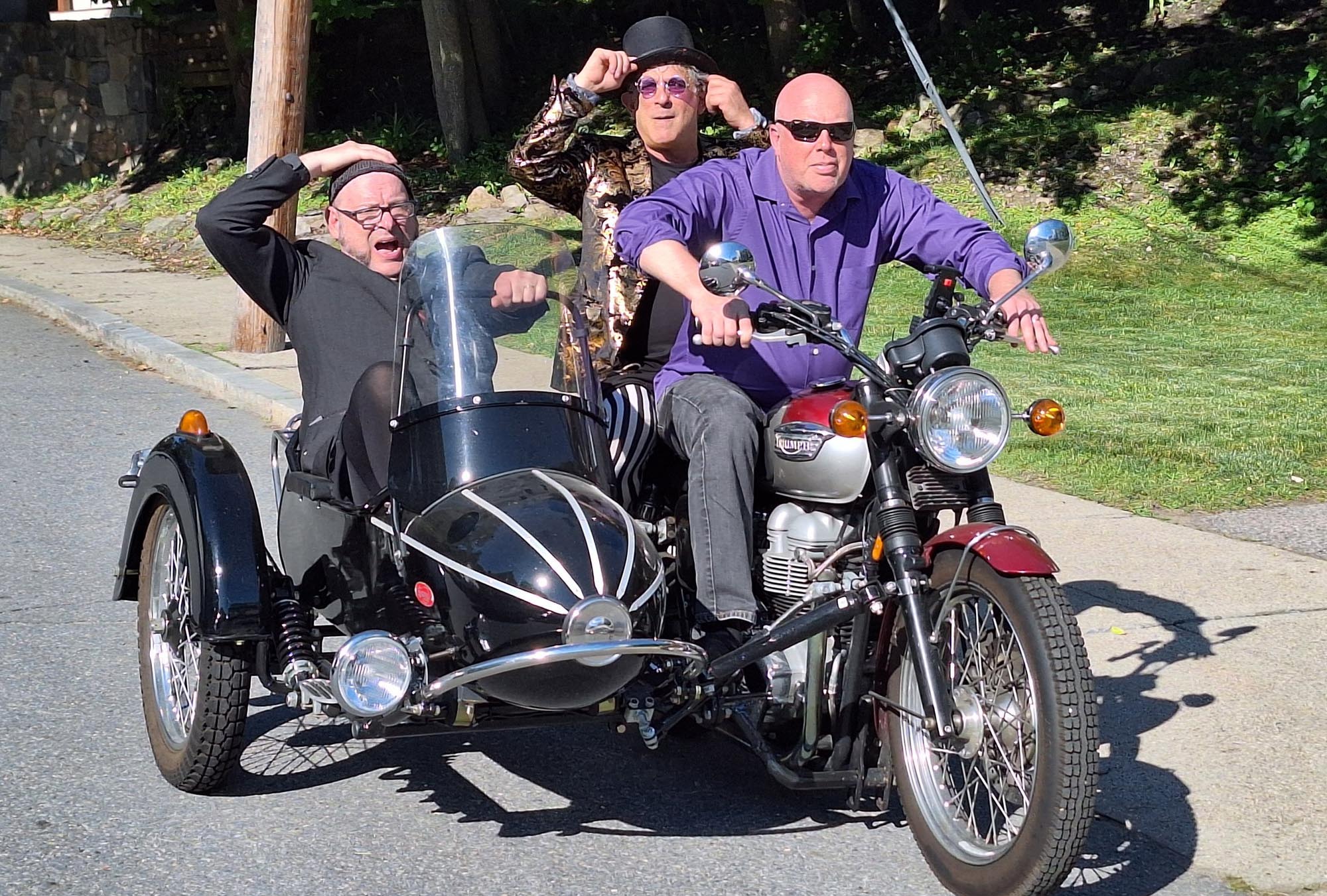 the spackles in a side car